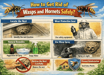 How to Get Rid of Wasps and Hornets Safely